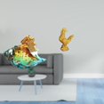 thumbnail image 2 of figura de caracola,Figura de caracola de vidrio soplado a mano,adorno marino,Escultura de pollo,Escultura de pollo,decoración del hogar,figura de gallo,Figura decorativa de gallo,estatua de, 2 of 8