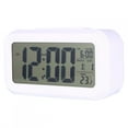 thumbnail image 2 of FLAMEEN Horloge à Batterie, Réveil Numérique LED Calendrier Numérique LED, pour Chambre à Coucher, Voiture, Bureau, Maison, 2 of 6