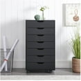thumbnail image 6 of YSNW 7-Drawer Unit Craft Storage Cabinet Makeup Organization and Storage Drawers Black, 6 of 7