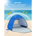 thumbnail image 4 of Carpa de playa plegable Glymnis, tamaño L, 220 x 190 x 130 cm, UPF 50+, 4 of 9