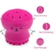 thumbnail image 3 of 3 cepillos faciales pequeños de pulpo en polvo, morado y rojo rosa. Xemadio WRMH-481, 3 of 6