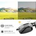 thumbnail image 3 of Polarized Photochromic Driving z87 Sunglasses For Men Women Day and Night safety glasses, 3 of 10