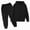 Black, variant on 3-4 Years Toddler Boy Long Sleeve Sweatshirt Pants Set Fall Winter Outfits Fall Winter Set for 0 6 12 18 24 M 1t 2t 3t 4t 5t 6t