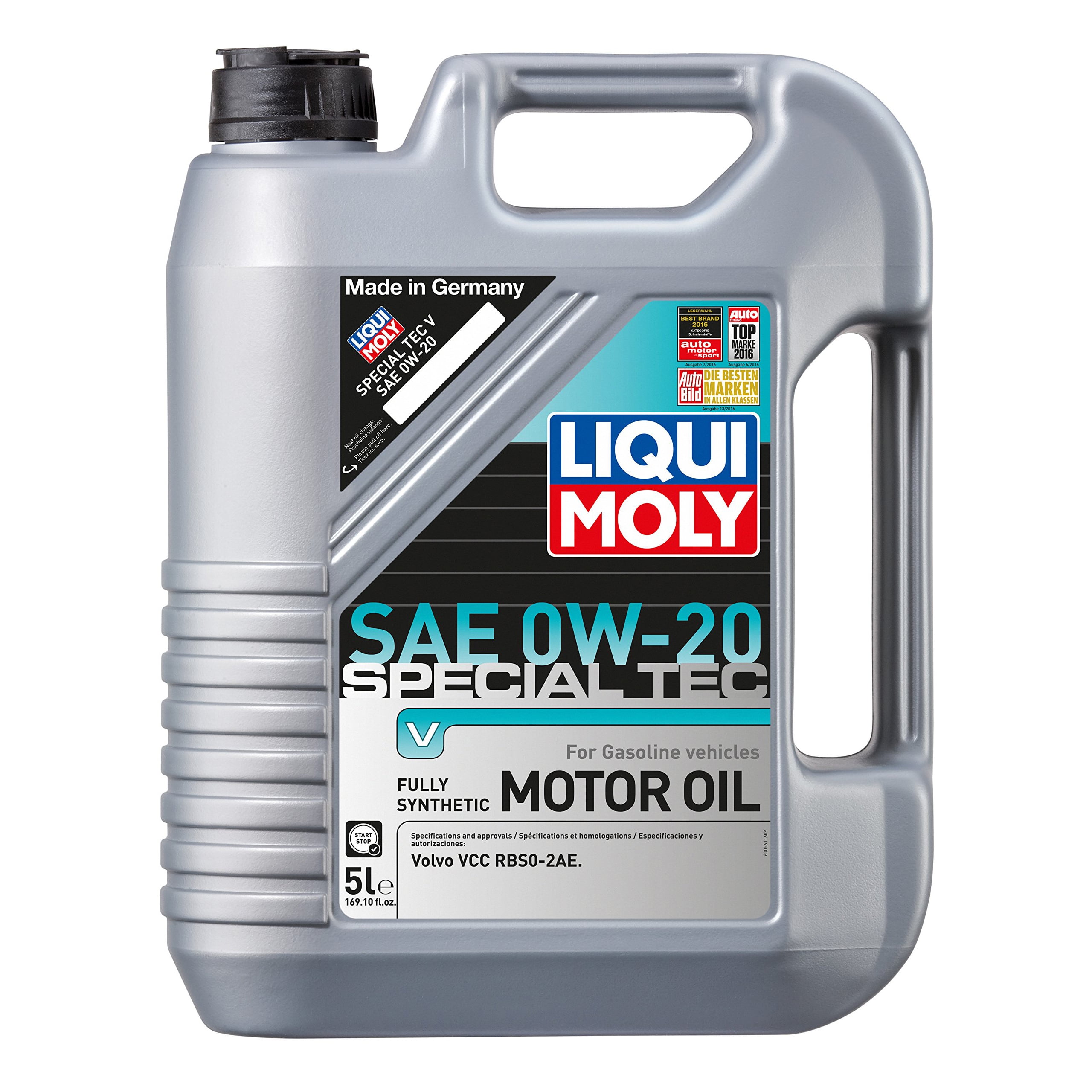 LIQUI MOLY 5L Special Tec V Motor Oil 0W-20 - Walmart.com