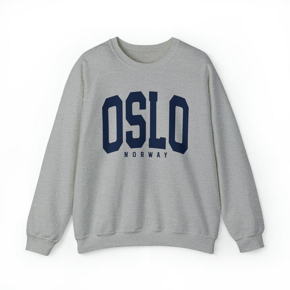 Oslo Norway Sweatshirt, Gifts, Crewneck