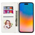 thumbnail image 2 of Case for FOXDOCK iPhone 15 Pro Glitter Zipper Wallet Case with Short Hand Strap, 2 of 4