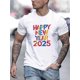 thumbnail image 1 of Men's Creative Graphic Design T-shirt with Crew Neck, Comfy Tees for Summer, Men's Clothing Tops for Gym Workout, 1 of 7