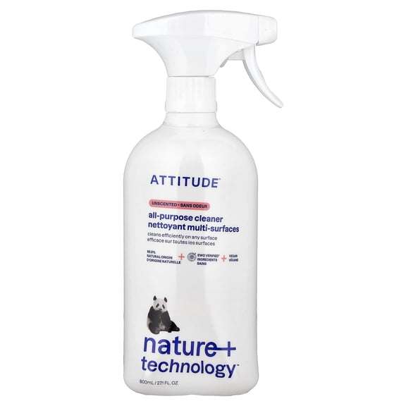 ATTITUDE All-Purpose Cleaner, Unscented, 27.1 fl oz ( 800 ml)