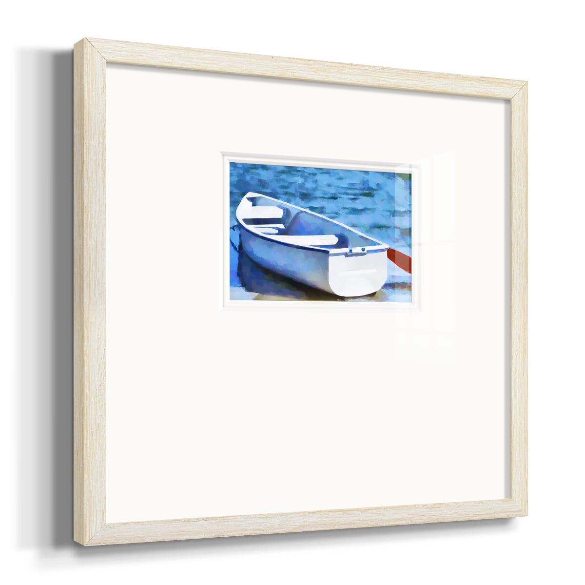 Colorful Rowboat IIPremium Framed Print