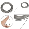 thumbnail image 1 of Stainless Steel Wire Rope,High Hardness 304 Stainless Steel Wire Rope, 1Pc 20m Steel Cable Fishing Lifting 2/2.5/3mm, Ideal for Fishing Wire,Lifting Wire, 1 of 7