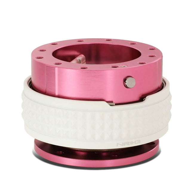 NRG Innovations SRK-210PK/GL Quick Release Kit (Pink Body / Glow in the Dark Pyramid Ring)