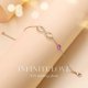 thumbnail image 3 of Infinity Heart Symbol Charm Bracelet for Women 925 Sterling Silver Adjustable Mother's Day Jewelry Gift Birthday Valentines Day Gifts for Women Mom Wi, 3 of 4