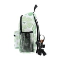 thumbnail image 4 of FORMRS School Backpack with Front Zippered Pocket 12" Student Travel Daypack, Green Floral, 4 of 6