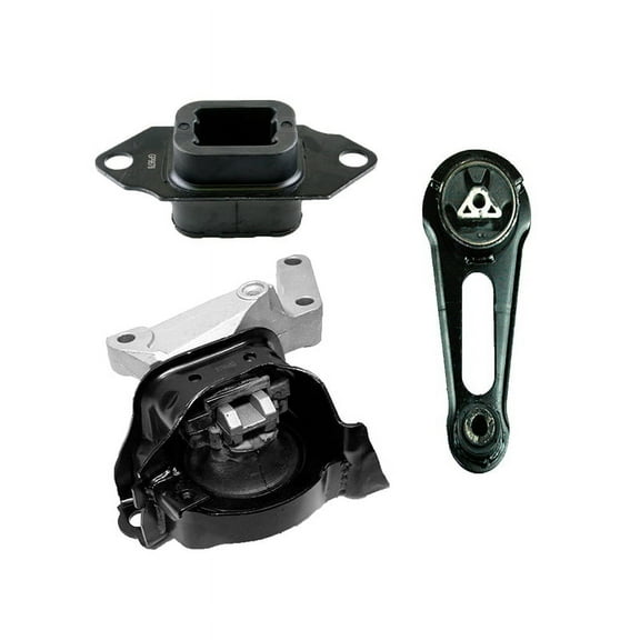 Motor, Torque Strut&Transmission Mount Set For 2012-2017 Nissan Versa/Versa Note 1.6L
