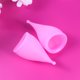 thumbnail image 4 of 2pcs 30ml Silicona Mujer Copa menstrual Menstrual Menstrual Colector a prueba de fugas (Rosa), 4 of 4