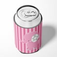 thumbnail image 4 of Elephant on Pink Stripes Can or Bottle Hugger, 4 of 5