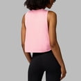 thumbnail image 5 of Running Tops for Women Sleeveless Tank Tops for Women Open Back Undershirt Sleeveless Shirts Lightweight Racerback Breathable Tee (Pink,M), 5 of 7