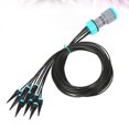 thumbnail image 2 of MasteelfCA Automatic Watering Drip Irrigation System Kit Gardening Drip Irrigation Set Watering Tool for Home Store Yard Use (Sky-blue), 2 of 8