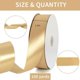 thumbnail image 2 of 1-1/2 Inch (40mm) x 100 Yards Gold Wide Satin Ribbon Solid Fabric Ribbon for Gift Wrapping Chair Sash Valentine's Day Wedding Birthday Party Decoratio, 2 of 4
