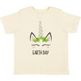 thumbnail image 3 of Inktastic Unicorn Earth Day Girls Toddler T-Shirt, 3 of 5
