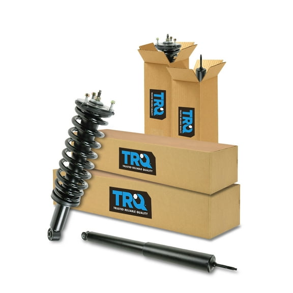 TRQ Complete Front Rear Shock Strut Spring Assembly Set Kit 4pc for Tundra SCA57104