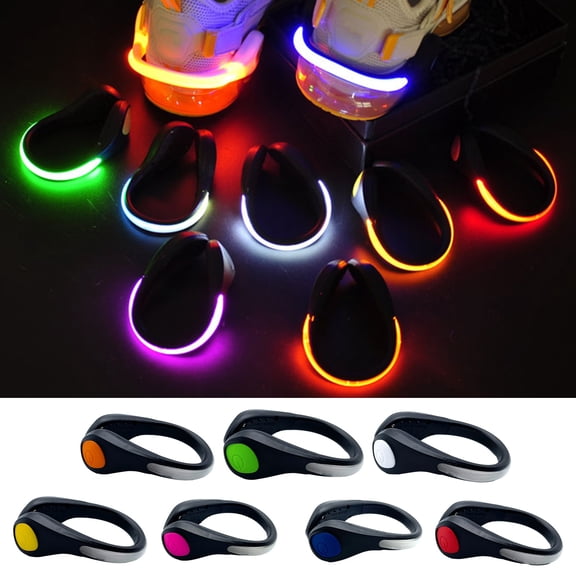 Tnobhg Shoe Clip Lamp Multiple Lighting Modes Super Bright Compact Size Simple Installation Night Running Shoe Safety Light