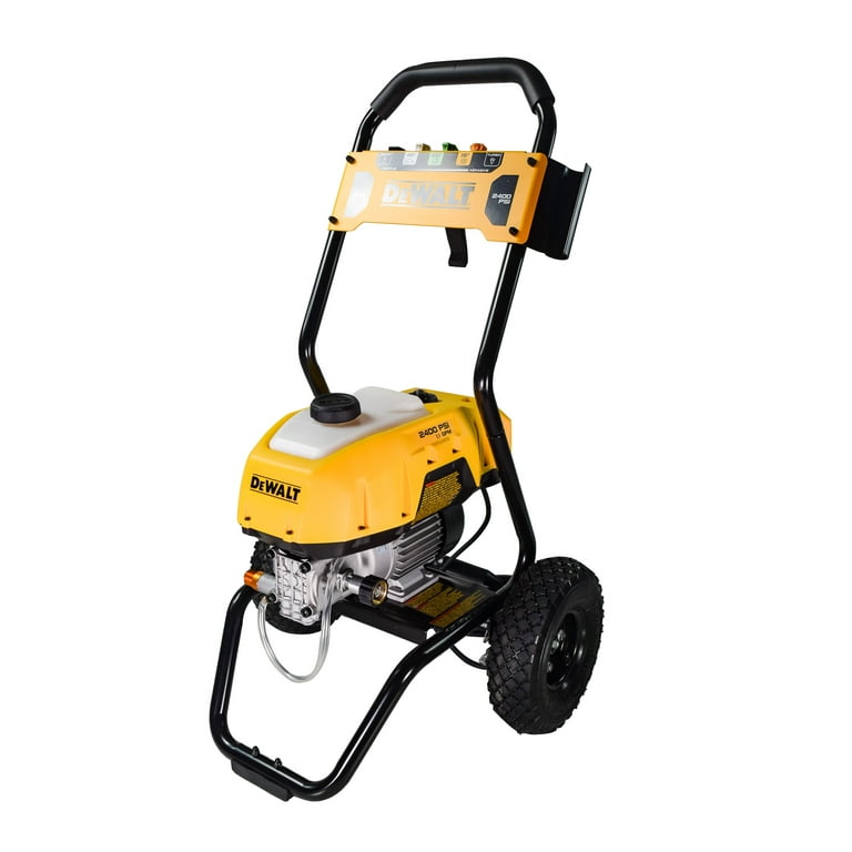 DEWALT Electric Pressure Washer, Cold Water, 2400-PSI, 1.1-GPM, Corded  DWPW2400 