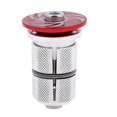thumbnail image 2 of Bicicleta de carretera, núcleo colgante, tapón de expansión, tornillo, horquilla, dispositivo de bloqueo, parte superior del vástago rojo Cola Casquillo del auricular de la bici, 2 of 6