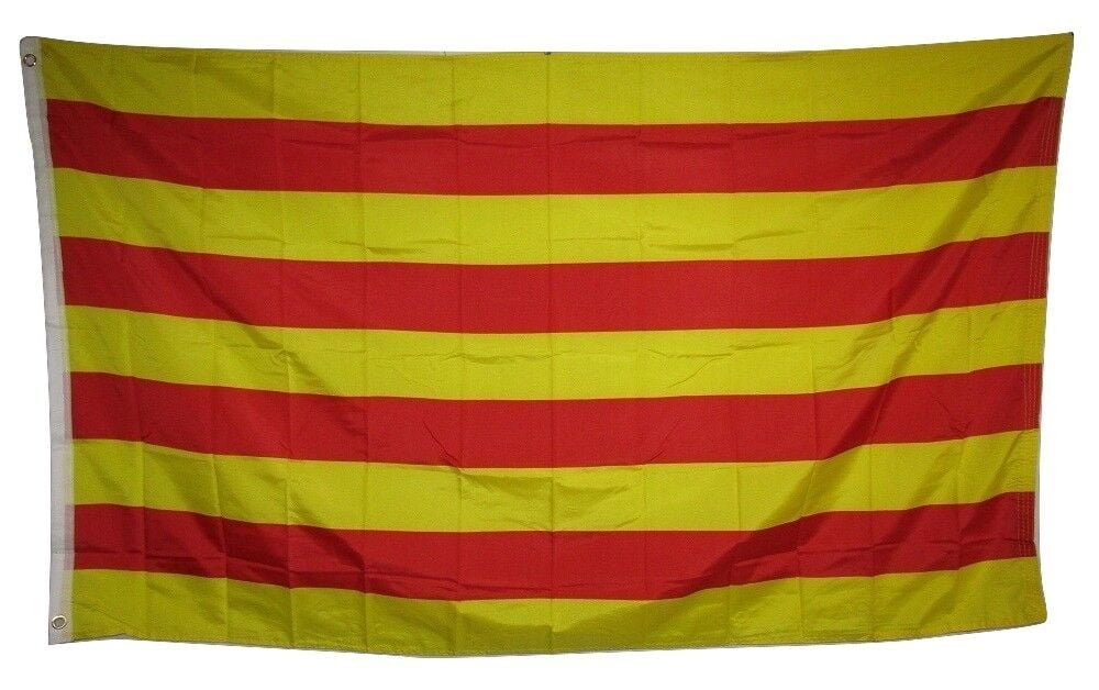 CATALONIA Flag  3' X 5' Feet FLAG BANNER . New 