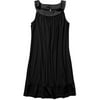 Women's Plus Sleeveless Trapeze Dress