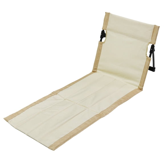 Low-Profile Folding Beach Chair for Adults – Lightweight Low Back Chair for Concerts, Camping & Travel | Stable Triangle Base Low Beach Chair, Low Lawn Chair with Storage Pouch