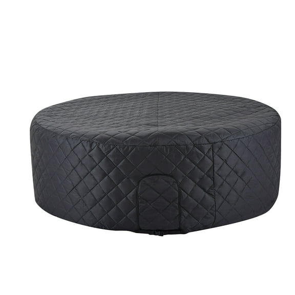 RELXTIME Round Inflatable Hot Tub Thermal Cover, 82"