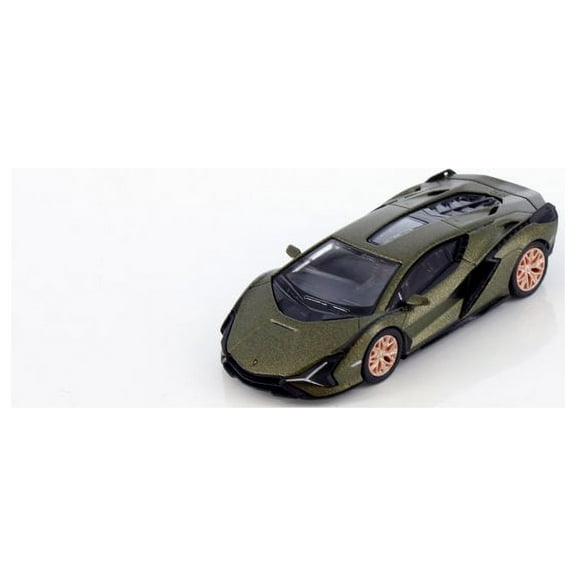 Lamborghini Sian FKP 37, Green - Kinsmart H07 - 1/64 Scale Diecast Model Car