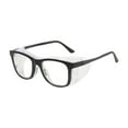 thumbnail image 1 of Gafas de ojos cómodas gafas de moda a prueba de viento para pantallas Viajes navideños Marco negro, 1 of 8