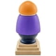 thumbnail image 1 of Toystoory Figuras de escultura de madera, arte 3D, artesanía, decoración de dibujos animados artificiales, accesorio de adorno, regalo para niños para Artesanía Púrpura Toystoory HA009917-01B, 1 of 1