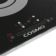thumbnail image 3 of Cosmo 36 in. Electric Ceramic Glass Cooktop with 5 Burners, Triple Zone Element, Sync Burners, Hot Surface Indicator Light and Touch Controls, 3 of 13