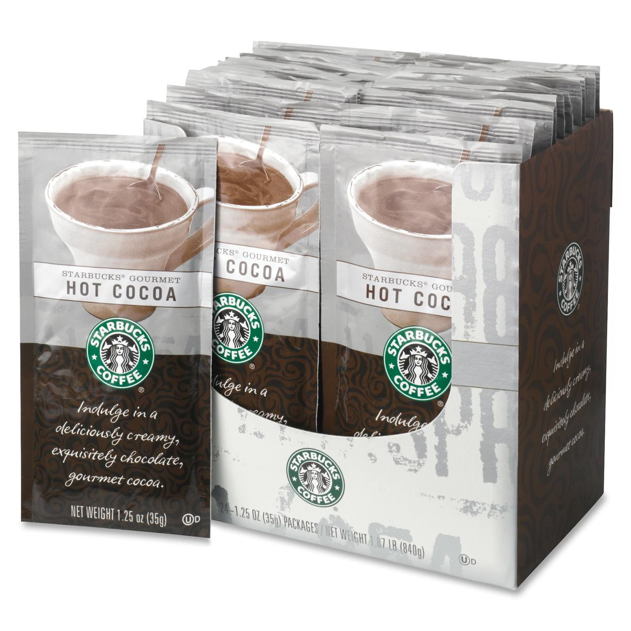 Starbucks, SBK197861, Gourmet Hot Cocoa, 24 / Box