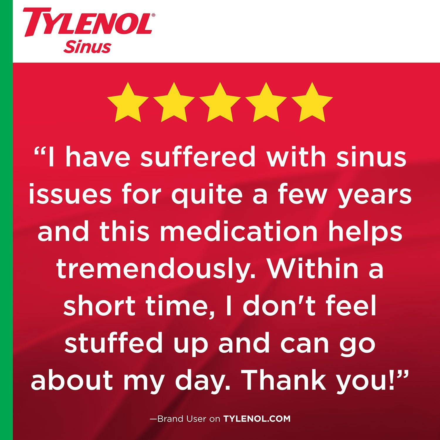 Tylenol Sinus Congestion and Pain Severe 24 Caplets - 3 Pack