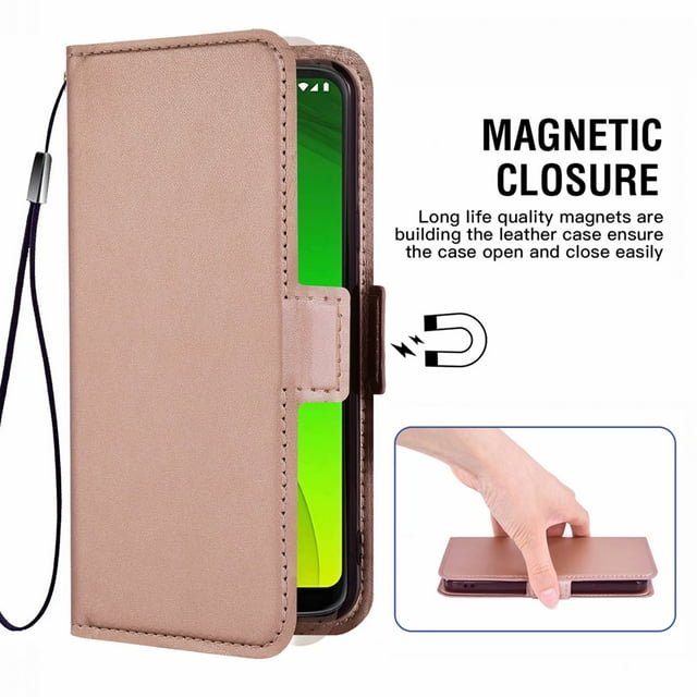 Mobile Phone Cover for Motorola Moto G7 Power Mobile Phone Cover, Motorola Moto G7 Power Cover Leather Mobile Phone Case for Motorola Moto G7 Power, Flip-Up Case, Pink