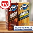 thumbnail image 2 of Zap Wood Restorer & Wood Maintainer 2 10 Ounce Bottles As Seen On Tv, 2 of 5
