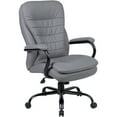 thumbnail image 5 of Boss Office Products B991-GY Double Plush Leather Office Chair, Grey, 5 of 11