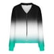 thumbnail image 5 of Chaqueta y abrigo informal de manga larga sin capucha para mujer, cárdigan cálido de moda con cremallera, chaqueta con cuello en V y manga larga, blusa para mujer, 5 of 5