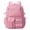 Pink, variant on Womens Mesh Backpack Multiple Pockets Schoolbags Lightweight Travel Work Daypack Students Casual Sports Backpacks Blue