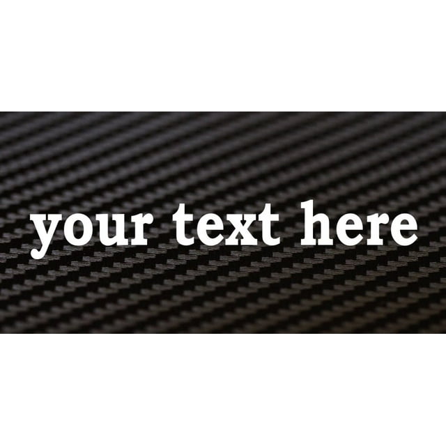 Carbon Fiber Blank Background Photo License Plate