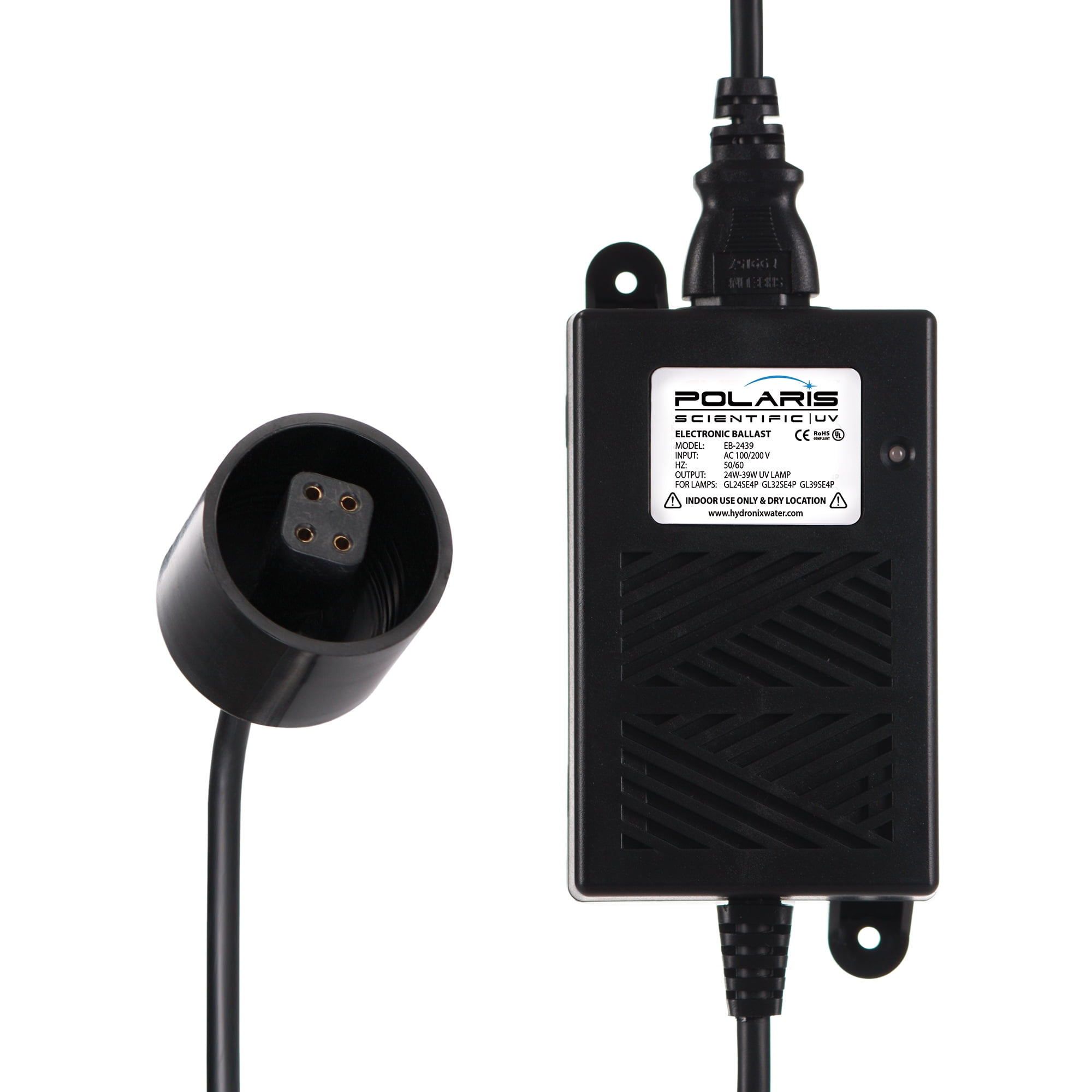 Polaris Scientific Ultraviolet Water UV System Ballast, 24W 39W 110V