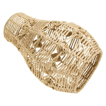 

Paper Rope Lampshade Decor for Living Room Cutainsforbedroom Black Ceiling Light Bulb