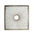 thumbnail image 2 of Jeco HD-DM003 28 in. Square Bronze Metal Wall Decor, 2 of 2