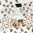 thumbnail image 7 of Puppy Dog Birthday Party Supplies,148pcs Dog Party Decorations & Dog Birthday Party Tableware Set- Dog Birthday Banner,Puppy Balloons&Puppy Party Plates Cups Table Cloth, 7 of 7