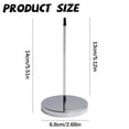 thumbnail image 3 of Stainless Steel Receipt Holder Spike, Heavy-Duty Check Spindle with Rubber Cap & Non-Slip Base, Metal Desk Ticket Stabber for Restaurant, Office, Kitchen, Ideal for Bill, Memo, 6.28x5.51 inch, 3 of 6