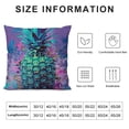 thumbnail image 5 of BANET Pillows Decorative Throw Pillows Watercolor Tropical Fruit Throw Pillow Cover Square Outdoor Decor Pillowcase for Home Sofa Bed () 24x24in, 5 of 5